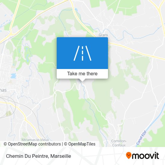 Chemin Du Peintre map