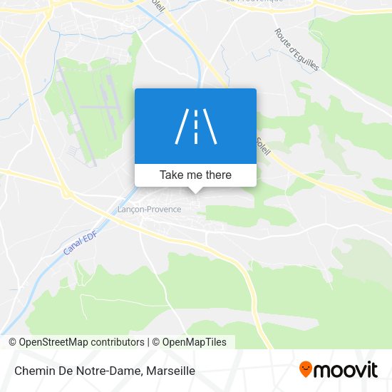 Chemin De Notre-Dame map