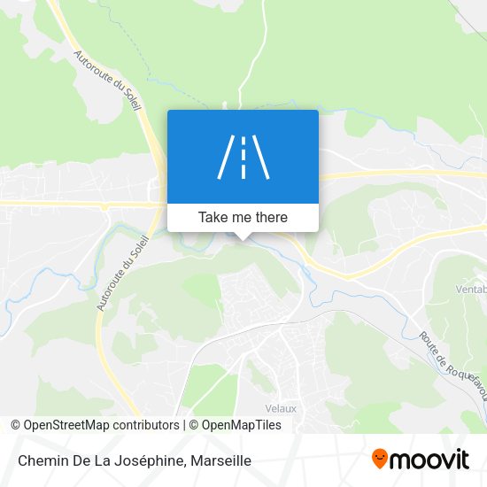Chemin De La Joséphine map