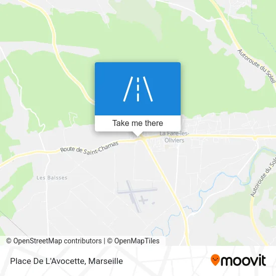 Place De L'Avocette map