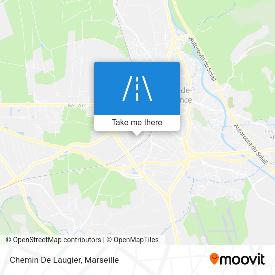 Chemin De Laugier map