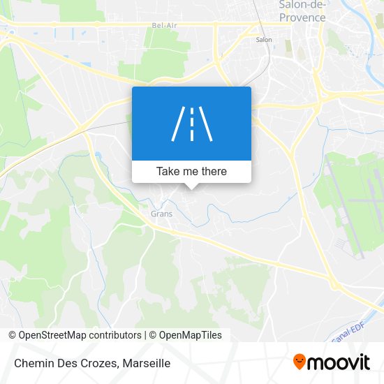 Chemin Des Crozes map
