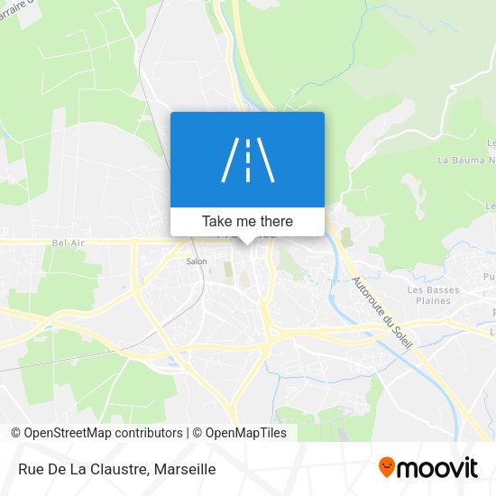 Rue De La Claustre map