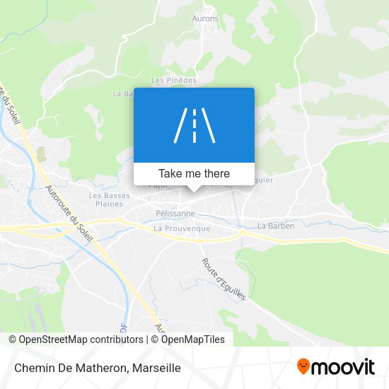 Chemin De Matheron map