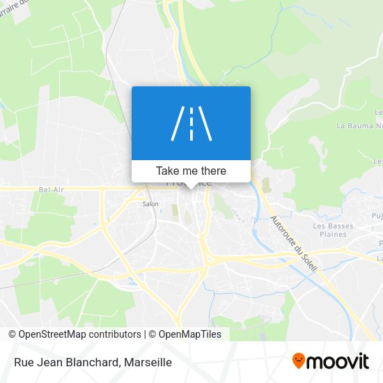 Rue Jean Blanchard map
