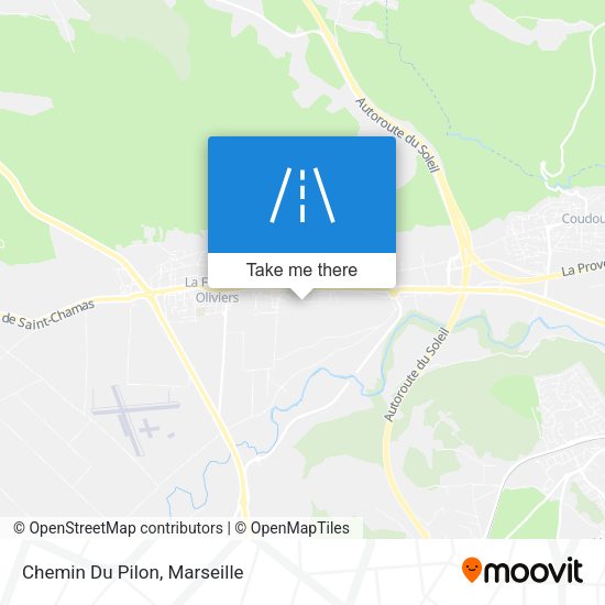 Chemin Du Pilon map
