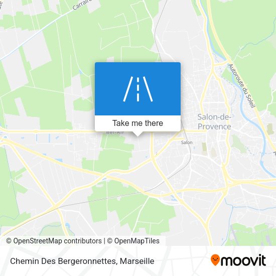Chemin Des Bergeronnettes map