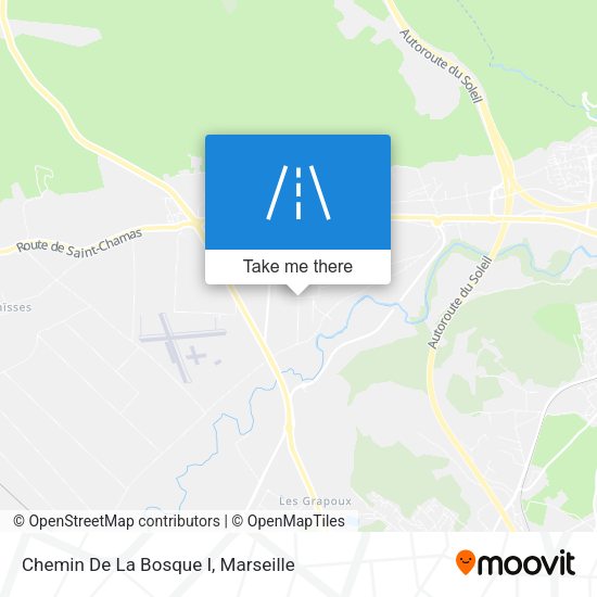 Chemin De La Bosque I map