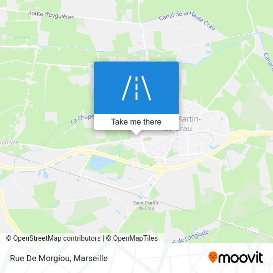 Rue De Morgiou map