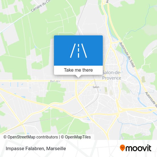 Impasse Falabren map
