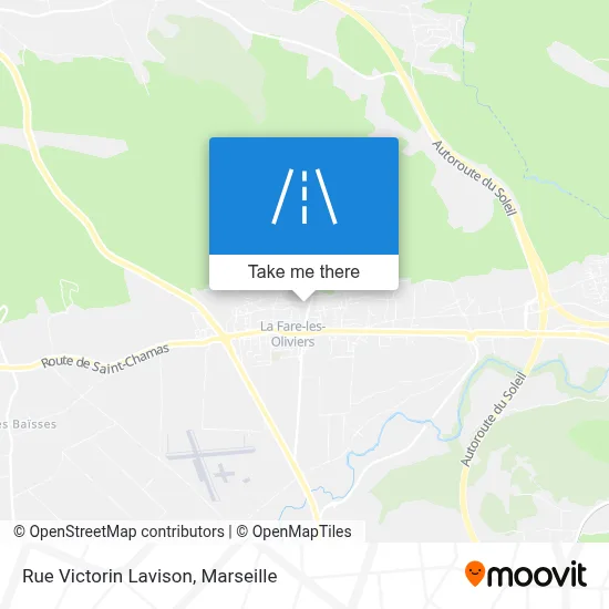 Rue Victorin Lavison map