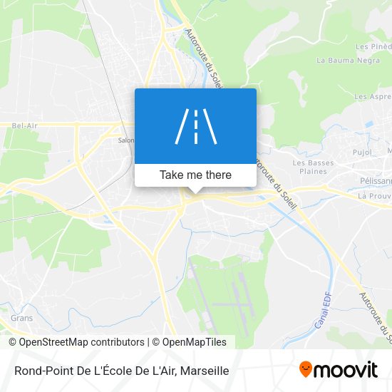 Rond-Point De L'École De L'Air map
