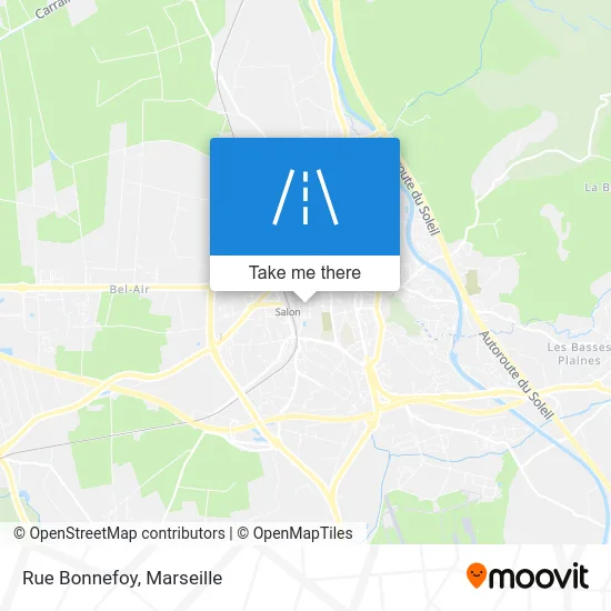 Rue Bonnefoy map