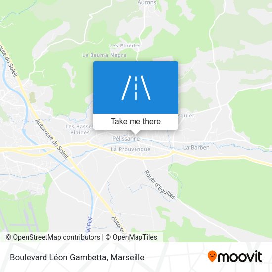 Boulevard Léon Gambetta map