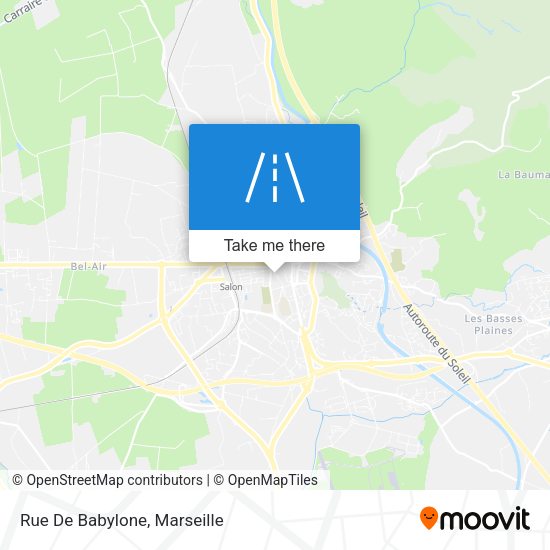 Rue De Babylone map