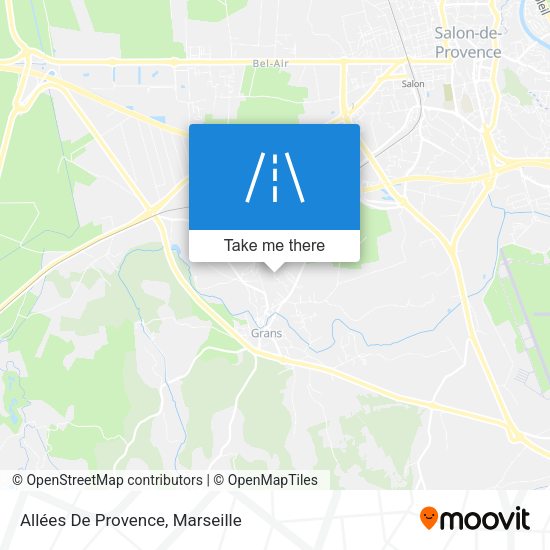 Allées De Provence map