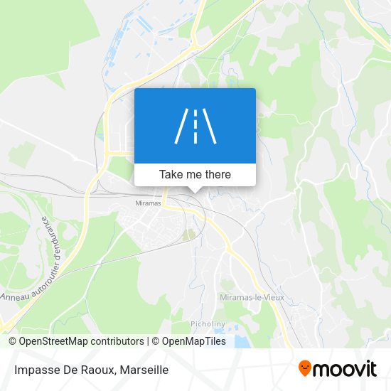 Impasse De Raoux map
