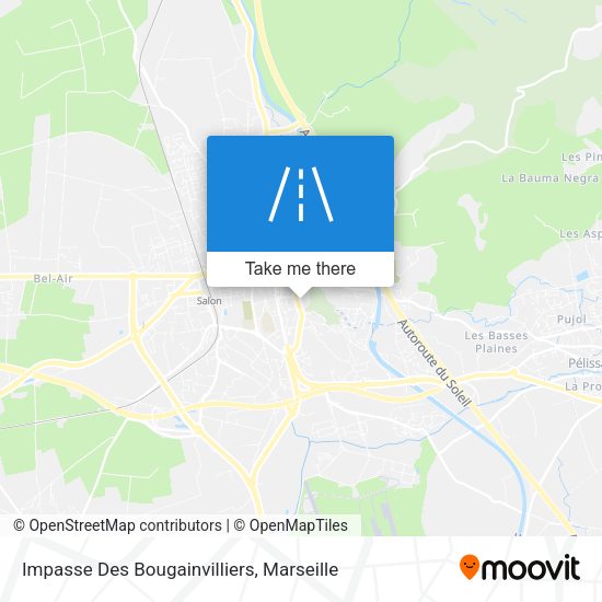 Impasse Des Bougainvilliers map
