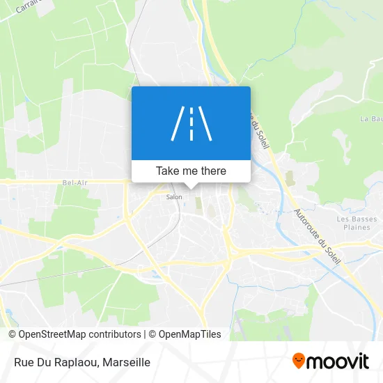 Rue Du Raplaou map