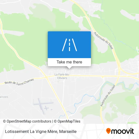 Lotissement La Vigne Mère map