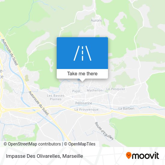 Impasse Des Olivarelles map