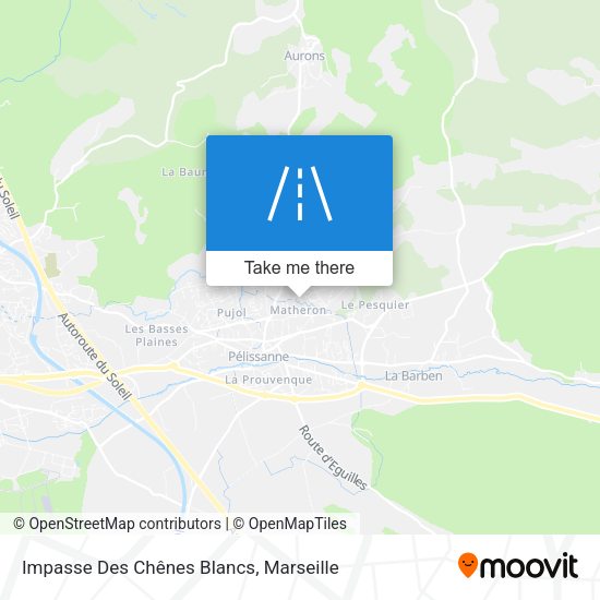 Impasse Des Chênes Blancs map