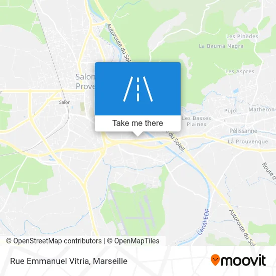 Rue Emmanuel Vitria map