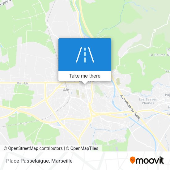 Place Passelaigue map