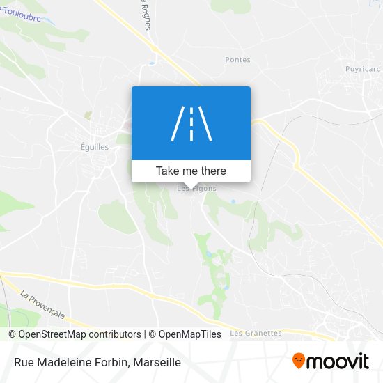 Rue Madeleine Forbin map