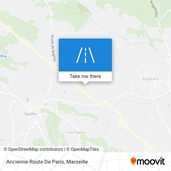 Ancienne Route De Paris map
