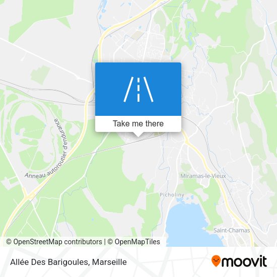 Allée Des Barigoules map