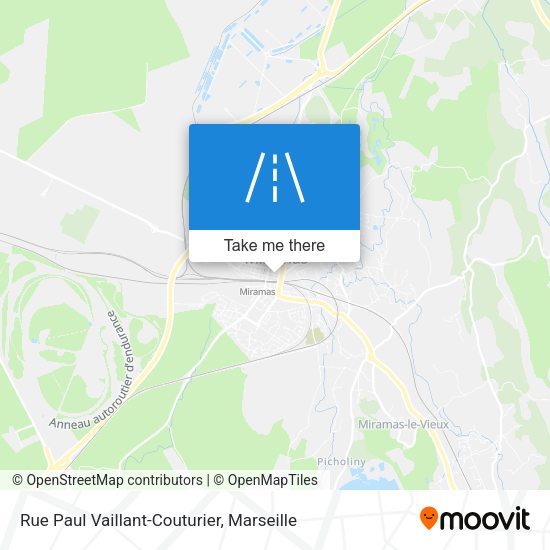 Rue Paul Vaillant-Couturier map
