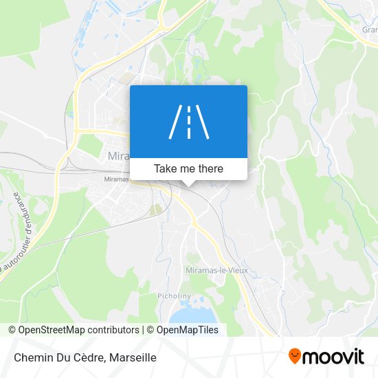 Chemin Du Cèdre map