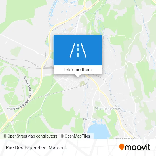 Rue Des Esperelles map