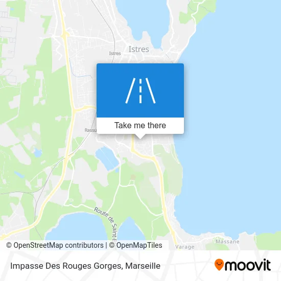 Impasse Des Rouges Gorges map