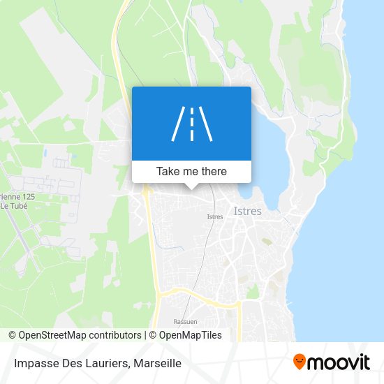 Impasse Des Lauriers map