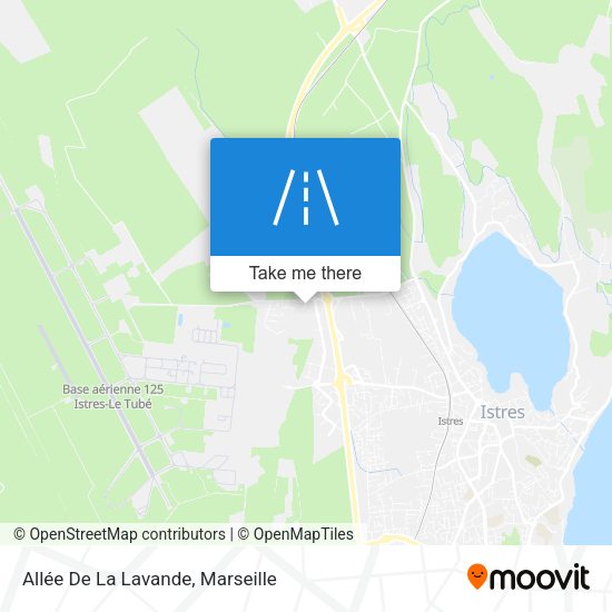 Allée De La Lavande map