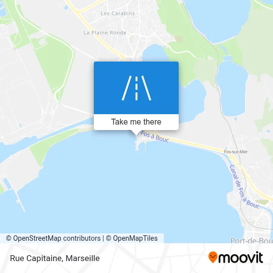 Rue Capitaine map