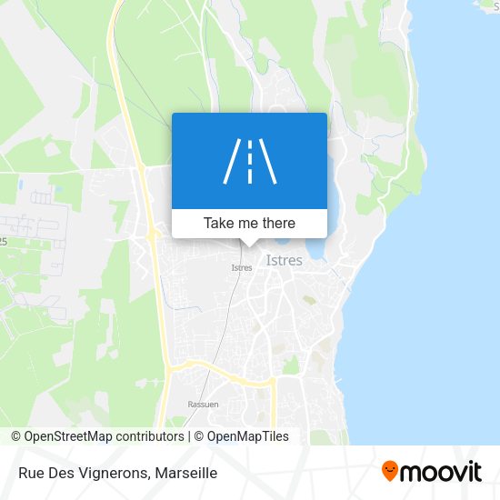 Rue Des Vignerons map