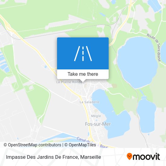 Impasse Des Jardins De France map