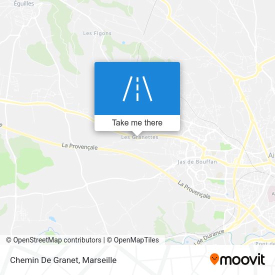 Chemin De Granet map