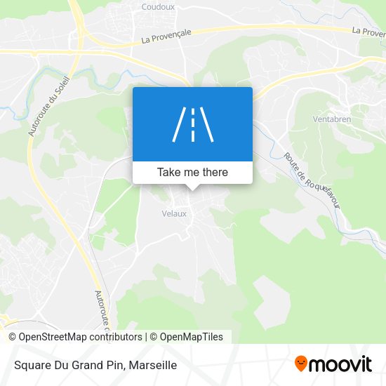 Square Du Grand Pin map