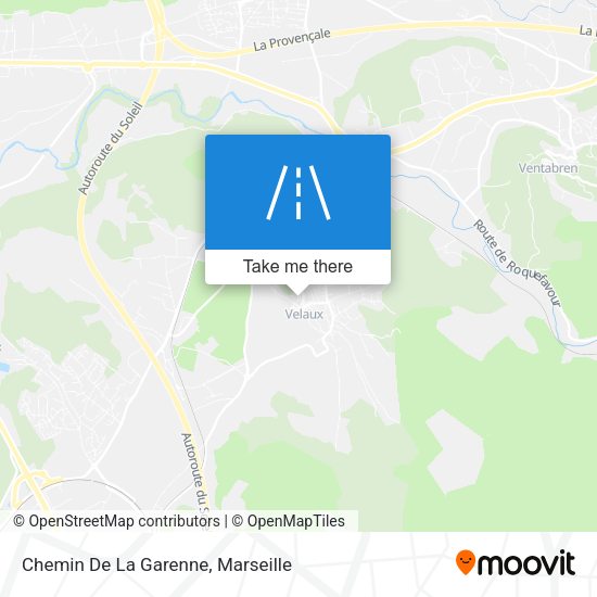 Chemin De La Garenne map