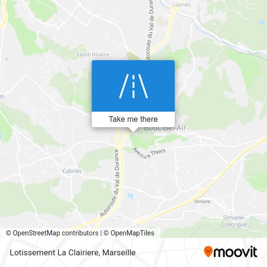 Lotissement La Clairiere map