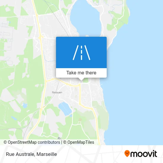 Rue Australe map