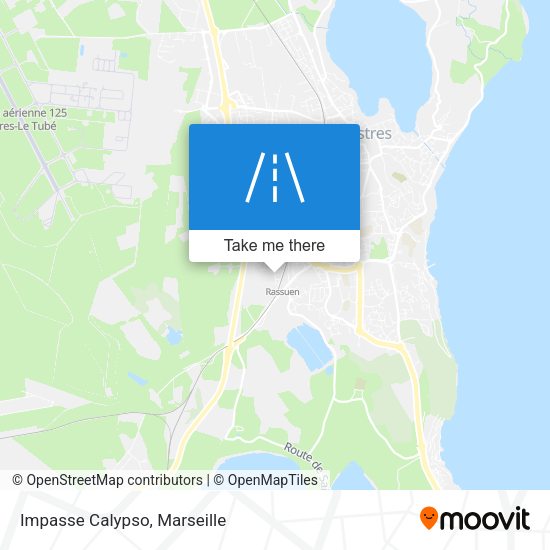 Impasse Calypso map