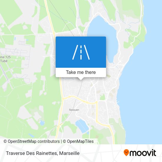 Traverse Des Rainettes map