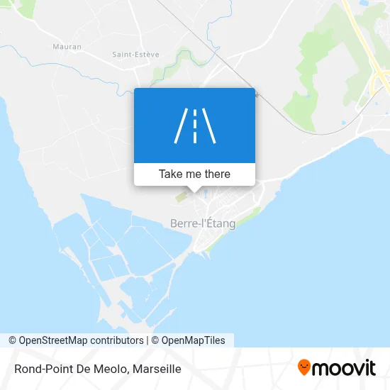 Rond-Point De Meolo map