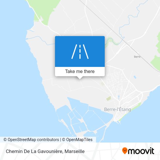 Chemin De La Gavounière map