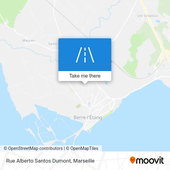 Rue Alberto Santos Dumont map